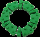 Sc-2 Alloy Art Green Rear Cush Drive Dampener For Harley Touring