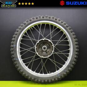 54110-14102 Suzuki 1981 Rm125 Front Wheel Hub Rim Tire Assembly