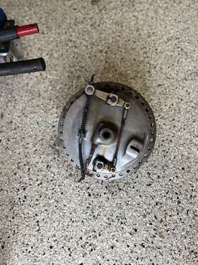 Uspt538413 Suzuki T500 T 500 Twin 1968-1974 Front Wheel Brake Drum And Hub