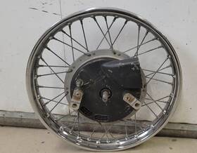 Triumph W3658 Conical Front Wheel Assembly Complete Bsa 650 A65 Tr6 T120 T150