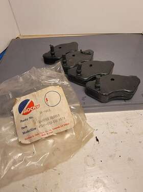412-033-010 Tucker Rocky Wheel Damper Set S65 Ct 200 90 1964-1975 Sport Trail Hub Rubber Nos
