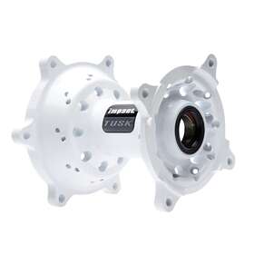 1437260013 Tusk Impact Motorcycle Hub Rear White Fits Kawasaki Suzuki Kx Rmz