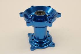 2210-02 Tusk Impact Motorcycle Hub - Rear Blue