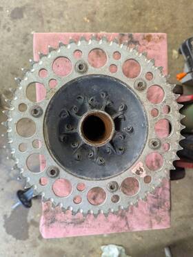 Yamaha 2vn00 Yz Dirtbike Rear Hub