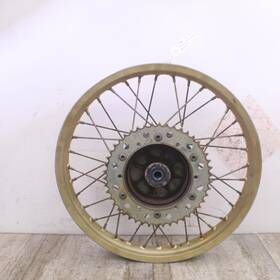 3r3-25311-02-98 Yamaha 1980 Yz125 Yz 125 Rear Wheel Rim Hub Assembly - New Bearings