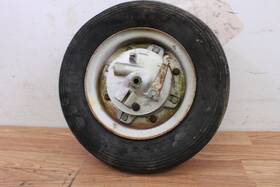 439-25111-01-35 Yamaha 1977 Chappy Lb80 Front Wheel Hub Rim Assembly With Brake Panel
