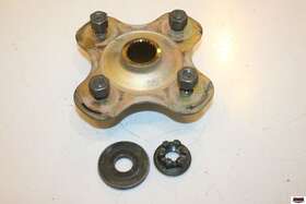 5nd-f5383-11-00 Yamaha 2003 Kodiak 450 Rear Back Wheel Right Hub