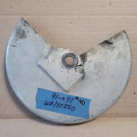 98765 Yamaha Front Disc Aluminum Guard Wr250 Yz250 1991 1992 1993