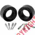 7478826 Yfm700r Moose Racing Urethane Wheel Spacers 4 115 2-1 2 Rear For Yamaha Raptor 01-11