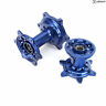Yzfh450n0913-blu-xus-048 Xarrow Cnc Billet Front Rear Wheel Hubs For Yamaha Yzf
