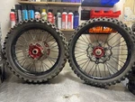 Honda 14-17 CRF250R 13-16 CRF450R Did Front Back Rear Set Pair Rims. Fixed Price $1099.99.