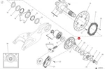 Ducati Rear Sprocket T43 49411561AA. Fixed Price $189.76.