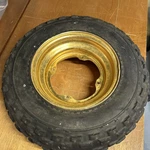 1985 Yamaha Tri-z Oem Front Wheel Rim Tire YTZ250 X 12 **see Photos*. Fixed Price $80.00.