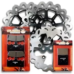 Fr+r Stainless Steel Brake Rotors+pads For Suzuki GSX1300 Hayabusa (1999-2007). Fixed Price $216.65.