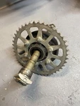 2019 Kawasaki Ninja ZX6R ZX636K Rear Back Sprocket 43T 42033-0026. Fixed Price $80.00.