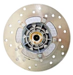 Vespa - Primavera Sprint 150: Front Disc/rotor With Hub #1C000110 #1C006540. Fixed Price $87.75.