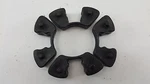 98-02 Kawasaki Ninja ZX6R Hub Rear Wheel Cush Drive Sprocket Carrier Rubbers. Fixed Price $39.95.