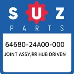 64680-24A00-000 Suzuki Joint Assy,rr Hub Driven 6468024A00000, New Genuine Oem P. Fixed Price $242.57.