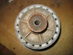 80 Kawasaki 18" Rear Wheel Brake Drum Hub. Fixed Price $34.49.