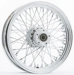 Hd Chrome 60 Spoke Wide Rear Wheel 16X5.5 Harley Dyna Street Bob 06-07. Fixed Price $494.47.