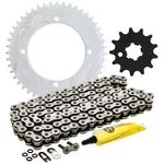 Sprocket Chain Set For Kawasaki KX65 13/47 Tooth 420 O-ring Front Rear Combo Kit. Fixed Price $59.95.