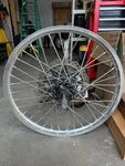 08-18 Kawasaki Klr 650 Front Wheel 21X1.60 Straight Chrome. Fixed Price $300.00.