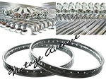 Honda C100 C102 C105T Wheel Rim + Front Rear Spoke W/ Nipple 72PCS (a). Fixed Price $69.90.