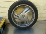 Rear Wheel & Tire Hawk NT650 GT647 2 Bros 88-91 Honda #T17. Fixed Price $85.00.
