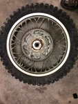 74,75 Honda XL-350 Rear Wheel, 42601-356-000, XL-250. Fixed Price $125.00.