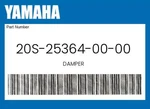 Yamaha Genuine Damper 20S-25364-00-00. Fixed Price $21.25.