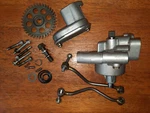 1993-8 Suzuki Gsxr 1100W Oil Pump Assy #16400-46E00 (064). Fixed Price $50.00.