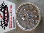 1987 Suzuki VS700GLEF Front Wheel Rim STR8 54110-38A00. Fixed Price $129.95.