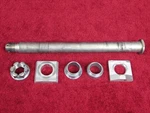Rear Axle Back Spindle Assy W/wheel Spacers *nice! 99-07 Hayabusa GSX1300. Fixed Price $49.10.