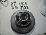 1966-1976 Kawasaki KH250 Mach Ii Rear Hub Sprocket Plate Panel Coupling. Fixed Price $40.00.