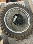 Honda 1980 CR80 Rear Wheel. Fixed Price $150.00.