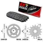 Honda Nsr-r 125 1999-2002 Chain Sprocket Kit 520 Pbr EK1514. Fixed Price $74.75.
