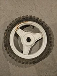 Yamaha Oem PW50 Front Wheel 5M0-25180-00-FH. Fixed Price $65.00.