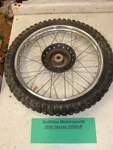 1990 Honda XR80R Oem Front Wheel Rim Tire 16" Straight Araya Japan CRF80F. Fixed Price $148.00.