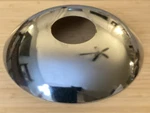 Harley-davidson Chrome Front Hubcap Kit 44465-88A. Fixed Price $150.00.