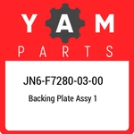 JN6-F7280-03-00 Yamaha Backing Plate Assy 1 JN6F72800300, New Genuine Oem Part. Fixed Price $281.36.
