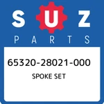 65320-28021-000 Suzuki Spoke Set 6532028021000, New Genuine Oem Part. Fixed Price $44.35.