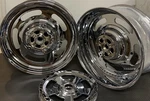Harley Chrome Slotted Wheels 2007-17 Night Special Vrod Vrscdx Rims Exchange. Fixed Price $1999.00.