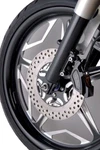 21 X.15 Speed Star Front Wheel Single Disc Hub Black Machine Cut Revtech Harley. Fixed Price $849.50.