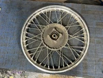 Bsa A7 A10 Rear 19" Wheel Rim Hub Full Width 7" Brake Drum W.m. 3.19 Jones. Fixed Price $409.99.