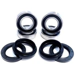 Both Front Wheel Bearing Seal Kits Fits 07-14 Yamaha Grizzly 350 400 450 2X4 4X4. Fixed Price $27.98.