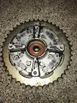 Yamaha Star XV250 Rear Sprocket W Clutch, Hub 5Y1-25366-10-00. Fixed Price $14.95.