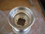 Nos Oem Yamaha Rear Wheel Comp 2001 YFM660 Raptor 5LP-25390-11-YX. Fixed Price $323.99.