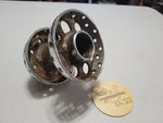 55-78 Harley Davidson Sportster Model Chrome Rear Wheel Hub Drum Brake Xlh. Fixed Price $89.99.