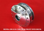 Fit Honda S110 CS90 CB100 CB125S CG125 Chrome Front Hub Drum Mi. Fixed Price $50.34.