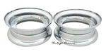 Yamaha Chappy LB50 LB80 Front + Rear Wheel Rim 2 Sets Chrome. Fixed Price $119.90.